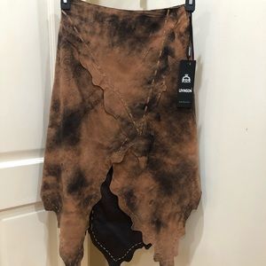 High Quality Leather skirt size 36